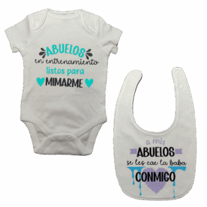 Pack bebé - body + babero